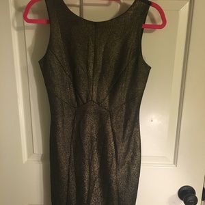 Black/Gold Sparkle Dress